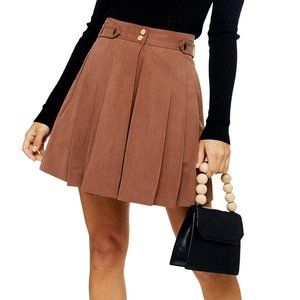 Pleated Skirt Shorts